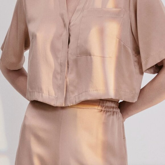 Lunya - Washable Silk High Rise Pant Set - Picture 2 of 4